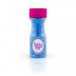 Zuckerdekorationen blaue Mini-Perlen, 80 g