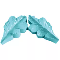 Veeorgeltes Blatt 12x6 cm