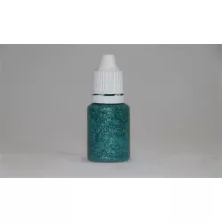 Gel für Oberflächen mit Glitzer 15 ml Aqua Blau