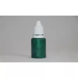 Gel für Oberflächen mit Glitzer Luster Paint 15ml Emerald