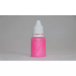 Gel für Oberflächen mit Glitzer 15 ml rosa