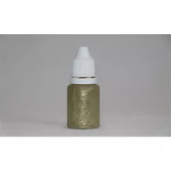 Gel für Oberflächen mit Glitzer 15 ml Goldfarben
