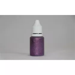 Gel für Oberflächen mit Glitzer 15 ml violett