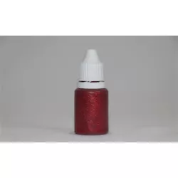 Gesichtsmaske mit Glitzer, 15 ml, rot