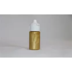 Gele Farbe Luster-Lack 15 ml Gold nur für Oberflächen