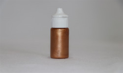 Gele Farbe Luster Paint 15 ml Kupfer nur auf Oberflächen