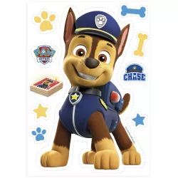 Essbares Paw-Patrol-Chase-Abziehpapier zum Ausschneiden 21x14,8 cm