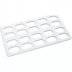 Orion Kuchenform für Makronen, klein (für 20 St.) 124921 dortis