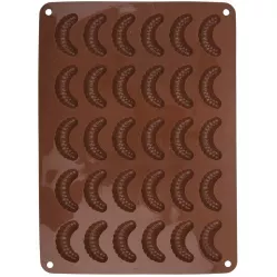 Silikon-Backform für Hörnchen – antihaftbeschichtet und flexibel für müheloses Lösen