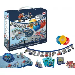 Party-Set Polizei 60 Stück
