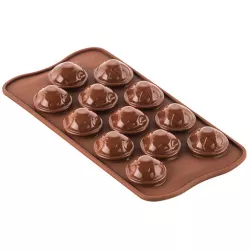 Schokoladen- Schädelform