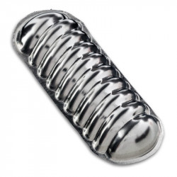 Ausziehbare Förmchen Vanille 57x20mm 20 Stück