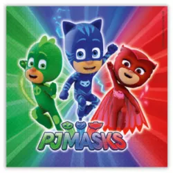 Servietten 33x33 cm PJ Masks