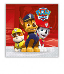 Servietten 33x33 cm Paw Patrol