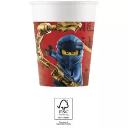 Papierbecher 200 ml Lego Ninjago
