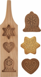 Form ausgehöhlte Form mit 3 Formen 127412