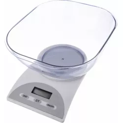 Digitliche Küchenwaage mit Schale 5 kg 131810