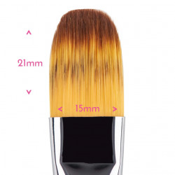 Pinsel mit abgerundetem Ende Nummer 10