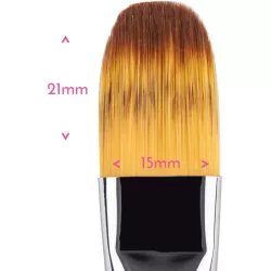 Pinsel mit abgerundetem Ende Nummer 10