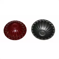 Teflon-Backformen Körbe 20 Stück 55x15 mm