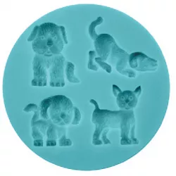 Silikonformchen für Hund und Katze 7 cm