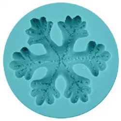 Silikonform Schneeflocke 7 cm
