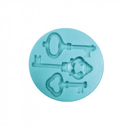 Silikon-Backform Schlüssel 7,5 cm