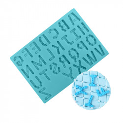 Silikon-Backform Alphabet Toy 14,5×10,5 cm