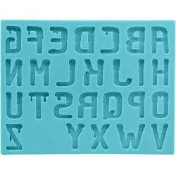 Silikonförmchen Alphabet Horror 15×11,5 cm