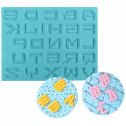 Silikon-Silikonform Abc Sci-Fi 11,5 x 15 cm