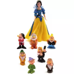 Figur für die Kuchen Torte Schneewittchen und die sieben Zwerge