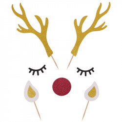 Tupfen in der Torte Reh