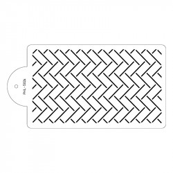 Stencils Vorlage für Kuchen - Brick 40x21 cm