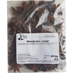 Sternanis ganz (50 g) – ganze Sternanisse und zerbrochene Stücke