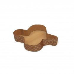 Papierbackförmchen Tauben Colomba di Pasqua 300 g 5 Stück