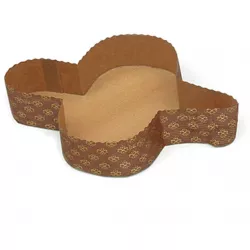 Papierbackförmchen Tauben Colomba di Pasqua 300 g 5 Stück