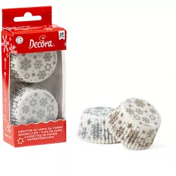 Papiér-Muffinförmchen 36 Stück Haferflocken