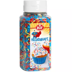 Zuckerglasur bunte Stäbchen Superman 139 g