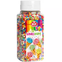 Zdobení z cukru barevné perličky 125 g