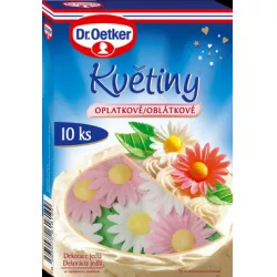 Dekorieren der Blume aus essbarem Papier aus Oblatten 4,2 g