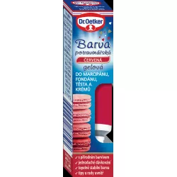 Rote Gel-Farbfarbe lebensmittelfarbig 10 g