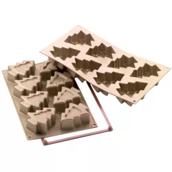 Silikonform zum Backen – Weihnachtsbaum

Diese flexible Silikonform in Weihnachtsbaum‑Form ermöglicht müheloses Backen und einfaches Lösen der Kuchen. Hitzebeständig, wiederverwendbar und leicht zu reinigen – ideal für festliche Leckereien und kreative De