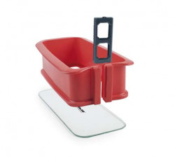 Klappbare Form 28x13 cm mit gläserner Basis