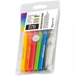 Essbare Fixierpinsel-Set 6 Farben