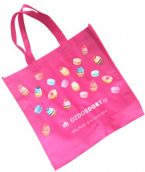 Texttasche rosa Ozdobdort.de