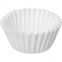 Orion Muffinförmchen weiß pr. Boden 3,1 cm (100 Stück) 120009 tortis