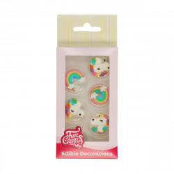 Zuckerdekoration 12pcs Einhorn