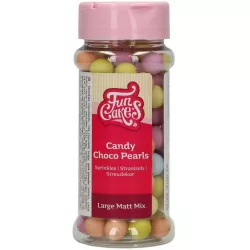 Schokoladenperlen Pastelltöne 70 g