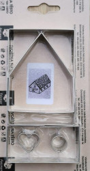 Ausstechform Hauschen Set 75x5