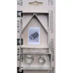 Ausstechform Hauschen Set 75x5
